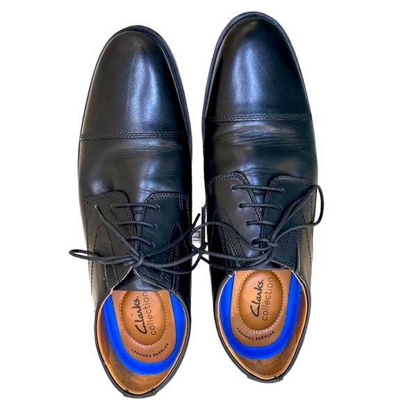 EUC MEN’S CLARKSON LEATHER SHOES - Picture 3 of 13